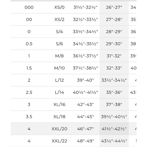 CHICO'S SIZING-READ! - Picture 4 of 4
